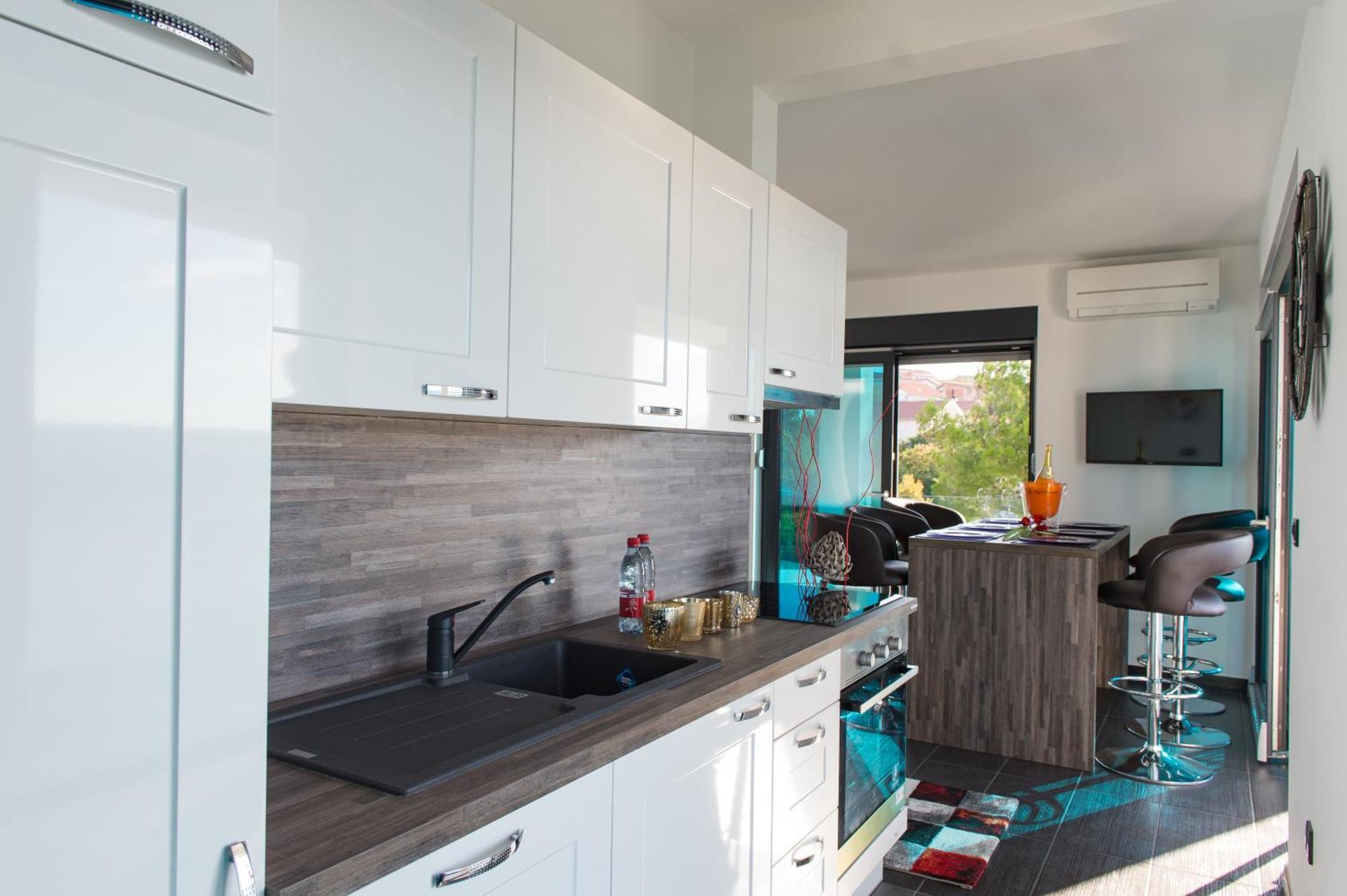 Design-Beachresort Maslenica Bagian luar foto