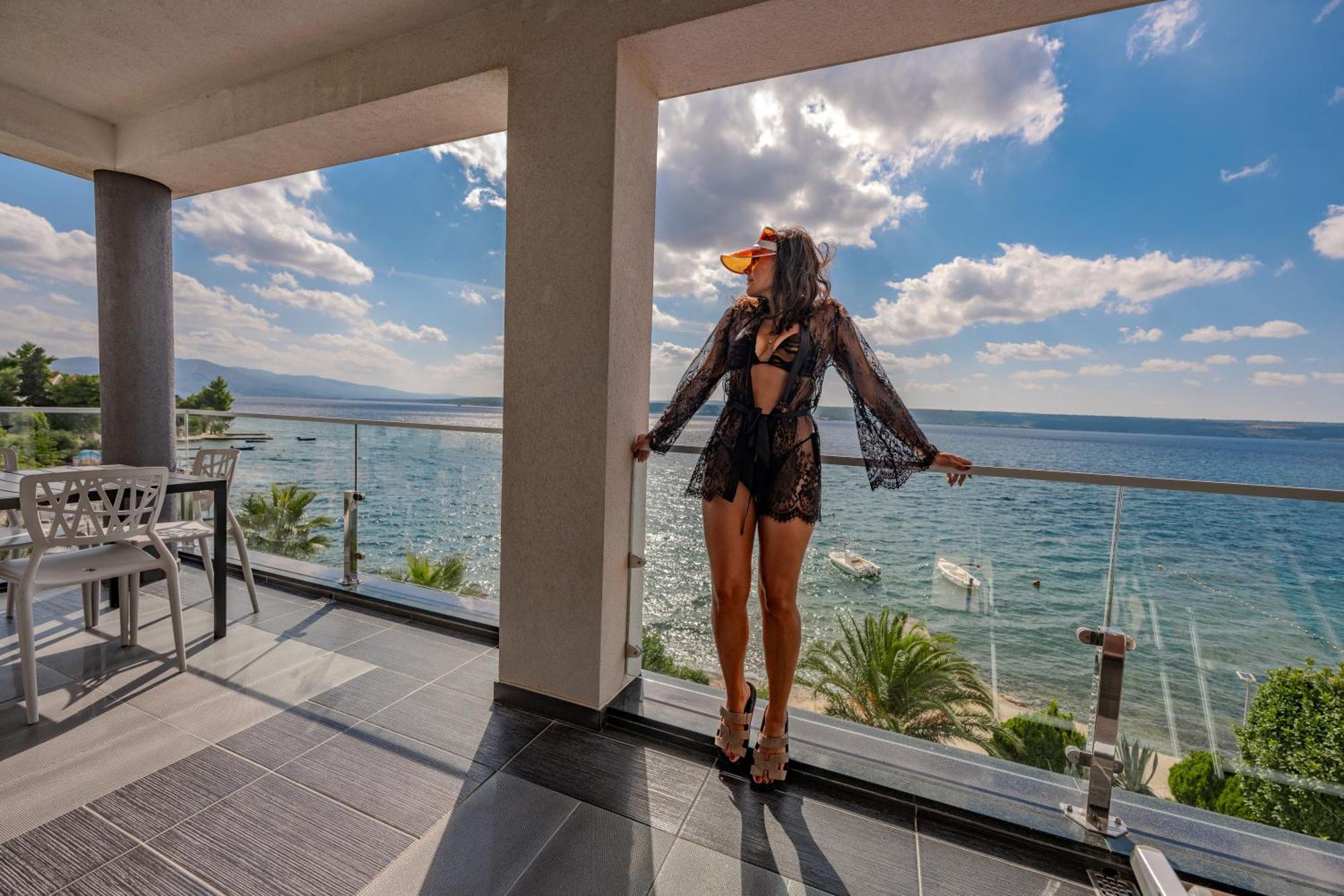 Design-Beachresort Maslenica Bagian luar foto