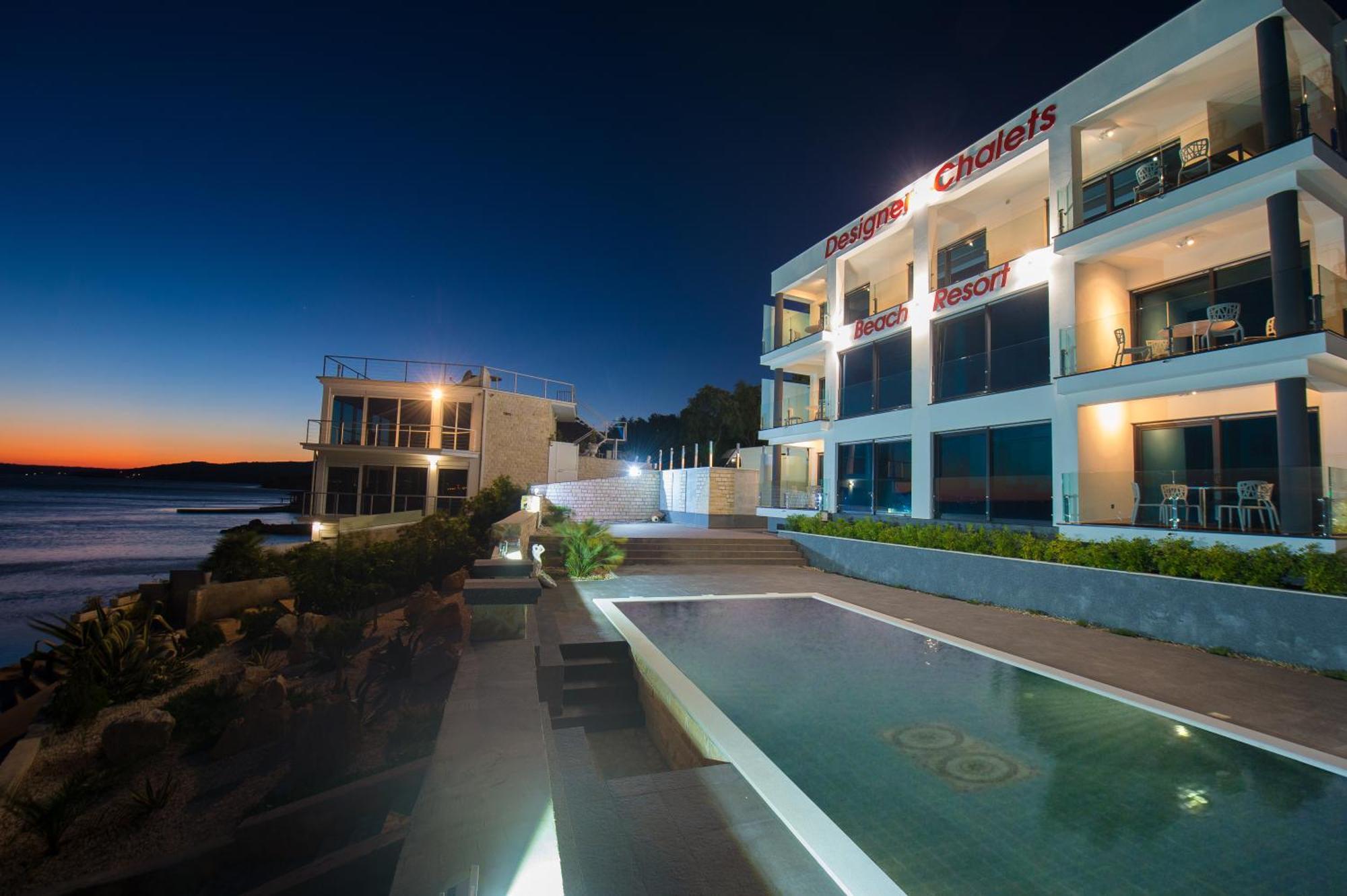 Design-Beachresort Maslenica Bagian luar foto